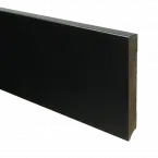 MDF Moderne plint 150x18 voorgelakt RAL 9005