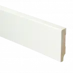 MDF Moderne plint 55x12 voorgelakt RAL 9016