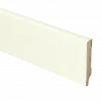 MDF Moderne plint 55x9 wit voorgelakt RAL 9010