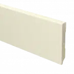 MDF Moderne plint 90x12 voorgelakt RAL 9001