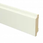 MDF Retro plint 70x15 wit voorgelakt RAL 9010